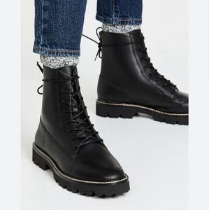 Madewell Citywalk Lug sole boots